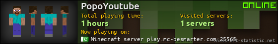 PopoYoutube userbar 560x90