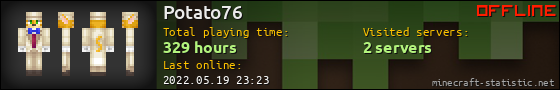 Potato76 userbar 560x90