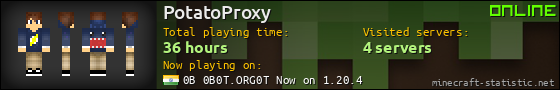 PotatoProxy userbar 560x90