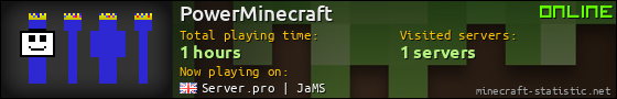 PowerMinecraft userbar 560x90