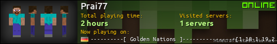 Prai77 userbar 560x90