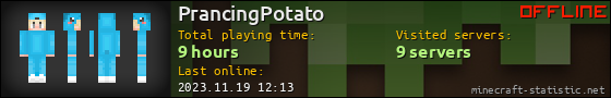 PrancingPotato userbar 560x90