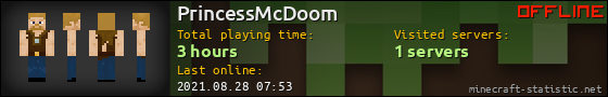 PrincessMcDoom userbar 560x90