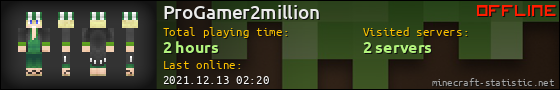 ProGamer2million userbar 560x90