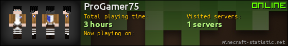 ProGamer75 userbar 560x90