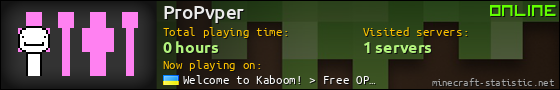 ProPvper userbar 560x90