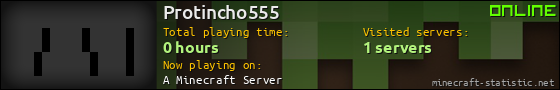Protincho555 userbar 560x90