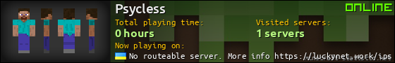 Psycless userbar 560x90