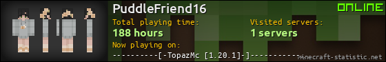 PuddleFriend16 userbar 560x90