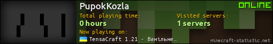 PupokKozla userbar 560x90