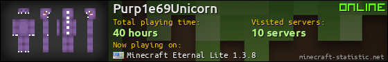 Purp1e69Unicorn userbar 560x90