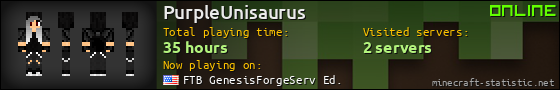 PurpleUnisaurus userbar 560x90