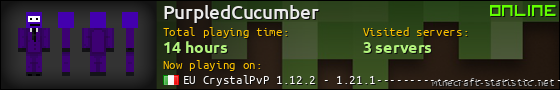 PurpledCucumber userbar 560x90