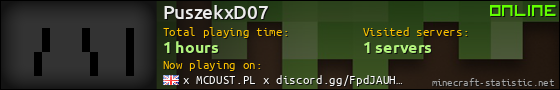 PuszekxD07 userbar 560x90