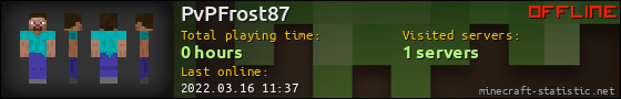 PvPFrost87 userbar 560x90