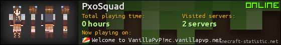 PxoSquad userbar 560x90