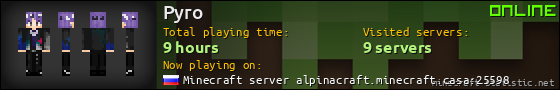 Pyro userbar 560x90