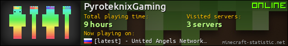 PyroteknixGaming userbar 560x90