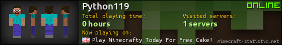 Python119 userbar 560x90
