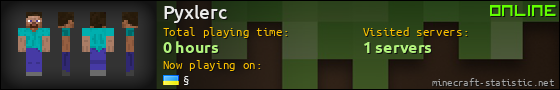 Pyxlerc userbar 560x90