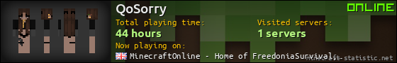 QoSorry userbar 560x90