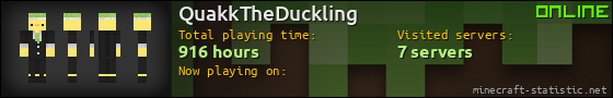 QuakkTheDuckling userbar 560x90