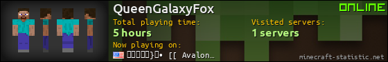 QueenGalaxyFox userbar 560x90