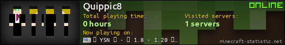 Quippic8 userbar 560x90