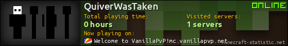 QuiverWasTaken userbar 560x90