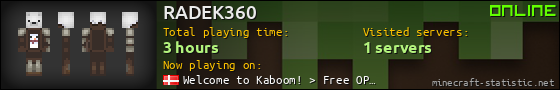 RADEK360 userbar 560x90