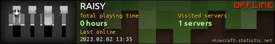 RAISY userbar 560x90