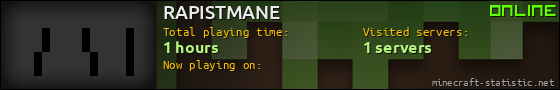 RAPISTMANE userbar 560x90