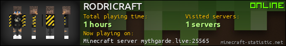 RODRICRAFT userbar 560x90