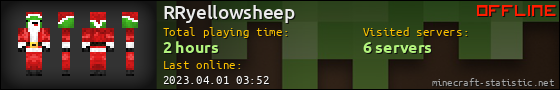 RRyellowsheep userbar 560x90