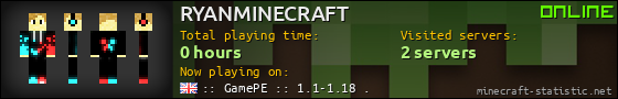 RYANMINECRAFT userbar 560x90