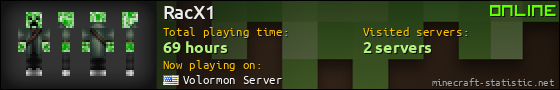 RacX1 userbar 560x90