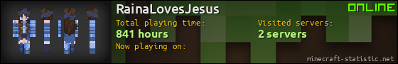 RainaLovesJesus userbar 560x90