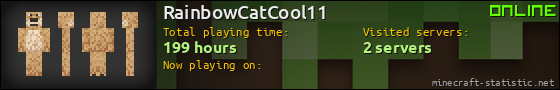 RainbowCatCool11 userbar 560x90