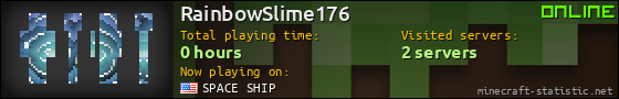 RainbowSlime176 userbar 560x90