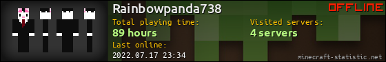 Rainbowpanda738 userbar 560x90