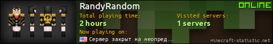 RandyRandom userbar 560x90