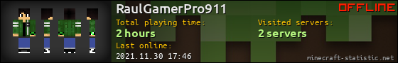 RaulGamerPro911 userbar 560x90