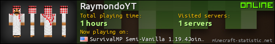 RaymondoYT userbar 560x90