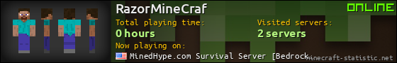 RazorMineCraf userbar 560x90