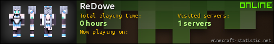 ReDowe userbar 560x90