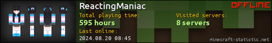 ReactingManiac userbar 560x90