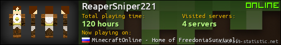 ReaperSniper221 userbar 560x90