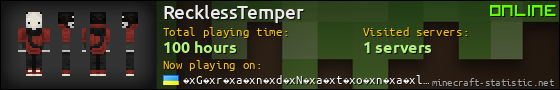 RecklessTemper userbar 560x90