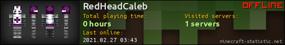 RedHeadCaleb userbar 560x90