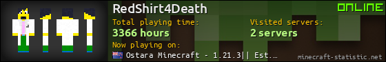 RedShirt4Death userbar 560x90